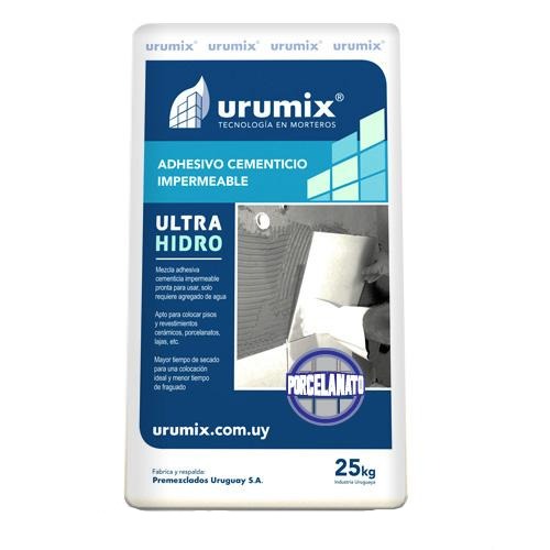 Ultra Hidro Impermeable Porcelanato Urumix 25 kg