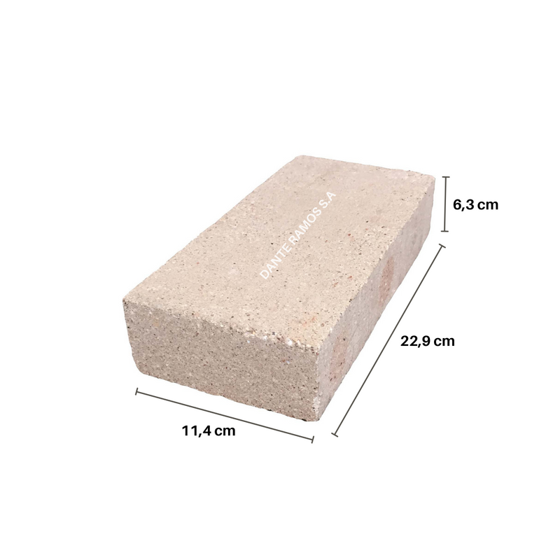 Ladrillo Refractario 63 mm