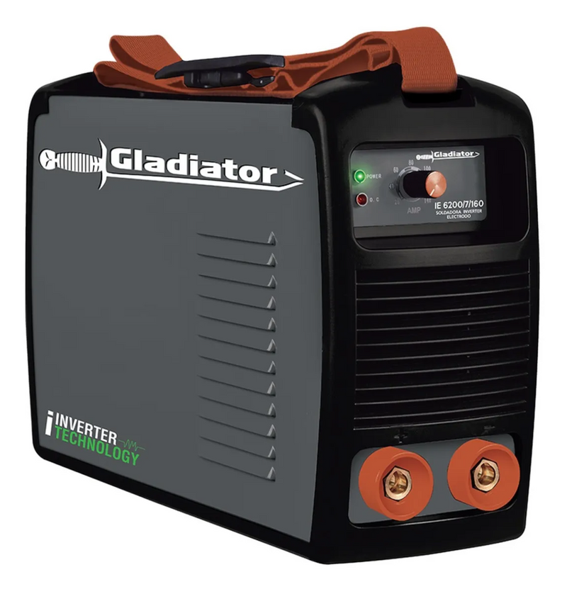 Soldadora Inverter IE6200/7/220 Electrodo 200 A - 2 a 4mm - Gladiator