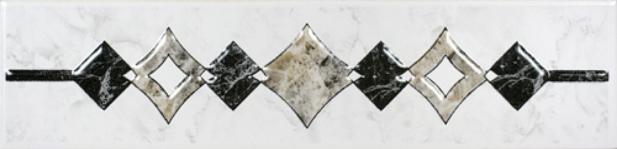 Cerámica Decorativa - Guarda Elegance 8,5X35 cm - GLR1015