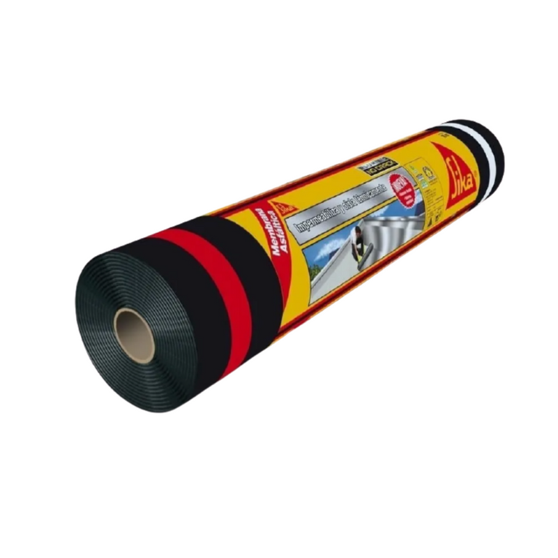 Membrana Asfáltica De Aluminio No Crack 4mm - Sika