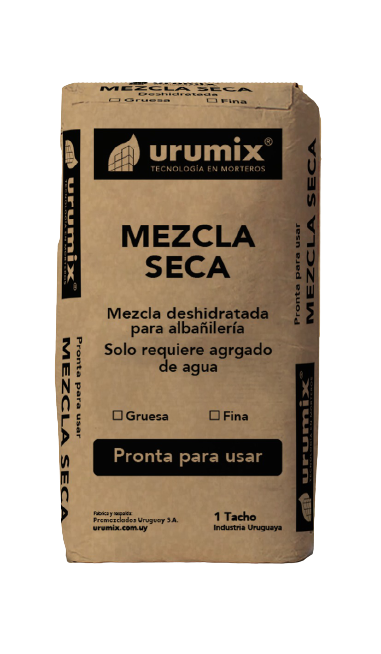 Mezcla Fina Seca Urumix 25 Kg