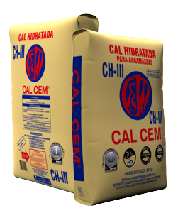 Cal Hidratada 20kg - Cem