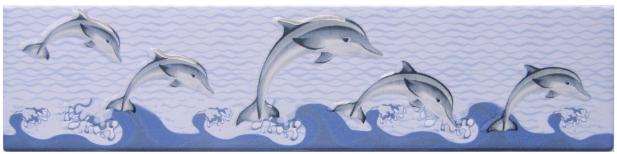 Cerámica Decorativa - Guarda Elegance 8,5X35 cm - HDLR1159